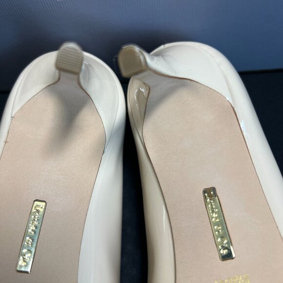 Louise Et Cie Lo-Jordyna 9.5M Nude Odessa Pointed Toe Patent Leather Pumps - Picture 8 of 16